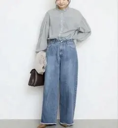 SLOBE IENA 11オンス ワイドデニムのサムネイル