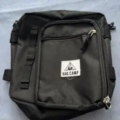 HAO CAMP ブラックボディバッグ