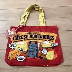 新品未使用タグ付き トレーダージョーズ エコバッグ チーズ柄