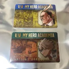 ヒロアカ バースデイコレクションカード2025 爆豪勝己 オールマイト