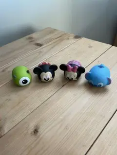 ディズニーツムツム ミニフィギア4セット