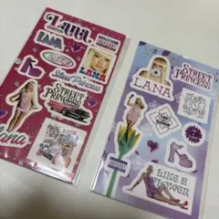 LANA タオル　おまけカード　ステッカー LANA タオル おまけカード ステッカー 楽天市場】【名入れ無料