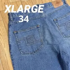 XLARGE LA STITCH WIDE LEG DENIM PANTS 34のサムネイル