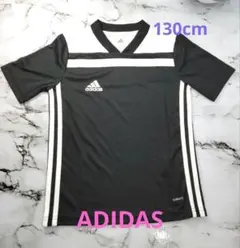 【美品☆】adidas　半袖シャツ　ブラック　キッズ　100cm～