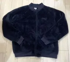 Champion フリースボアジャケット ネイビー