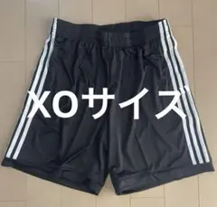 新品タグ付き アディダス AEROREADY ハーフパンツ XOサイズ 黒