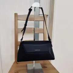 Nasrin ナスリン ジオメトリックショルダーバッグ - ノワールのサムネイル