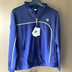 FILA ネイビー ジップアップジャージ　ＸＬサイズ　レディース