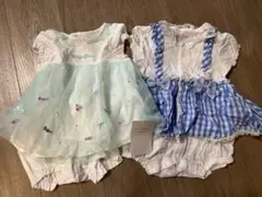 メゾピアノ　mezzo piano 80 ロンパース　セットアップ　新品未使用