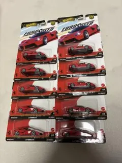 ホットウィール カーカルチャー ユーロスピード ラフェラーリ JBK55 ×10