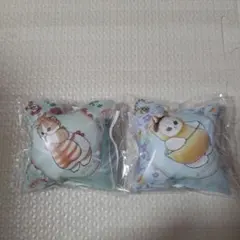 新品未使用☆モフサンド くら寿司 クッションチャーム 2個セット