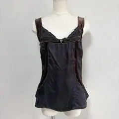 MARITHE + FRANCOIS GIRBAUD 変形 切替 キャミソールのサムネイル