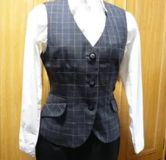 ALPHA PIER 9号　ベスト　OL制服　事務服　ユニフォーム　コスプレ