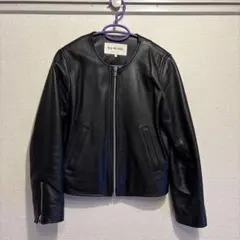 【美品】Ray BEAMS ビームス レザージャケット 羊革　ライダージャケット 未使用 BEAMS ビームス フリンジビッグ ダブルライダース