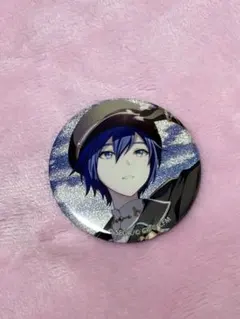 プロセカ KAITO レオニKAITO グリ缶 グリッター缶バッジ 12C 軍服