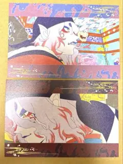モノノ怪　火鼠　来場者特典　箔押し場面写真ポストカード 薬売り