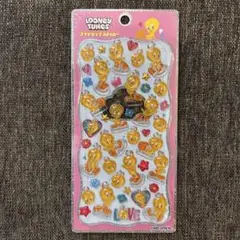 【正規品】LOONEY TUNES トゥイーティー プチドロップステッカー