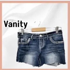 Vanity デニムショートパンツ 26サイズ ダークブルー