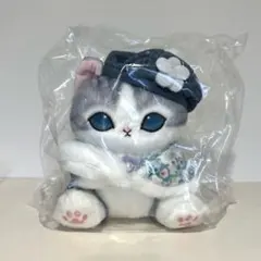 mofusand×日比谷花壇 ぬいぐるみ ケープにゃん　2点セット mofusand×日比谷花壇 ぬいぐるみ ケープにゃん(ブルー) | mofusand