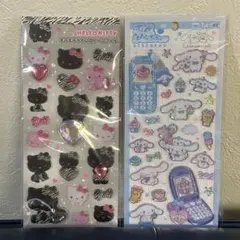 サンリオ キティちゃん シナモンロール ボンボンドロップシール うるちゅる