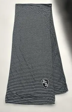 Dartin Bonaparto ボーダー柄 大判ストール スパンコール