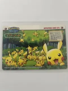 プロモ超希少】ピカチュウの森 ポケパーク アドベンチャーカード 079
