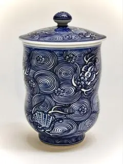 伊万里焼 古伊万里 染付 蛸唐草文 四段重箱 C R8464H - メルカリ