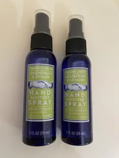 Trader Joe's 除菌スプレー　ハンドサニタイザー　2本セット　トレジョのサムネイル