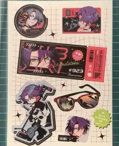 にじそうさく 2時だとか ステッカー