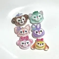 【匿名配送】 ダッフィーフレンズ ネイルパーツ