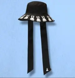 CUNE キューン うさぎ柄 リボン付き バケットハット