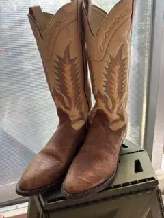 トニーラマ　ウエスタンブーツ 刺繍デザイン サイズ5