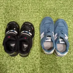 ディズニー カーズ ブラックシューズ 18.0cm