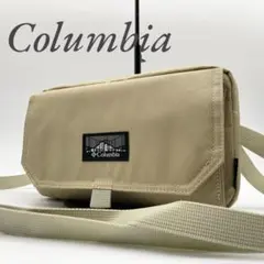 【未使用級】コロンビア ショルダーバッグ ショルダーウォレット ベージュ