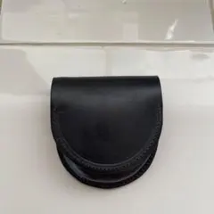 黒 レザー コインケース スナップボタン式