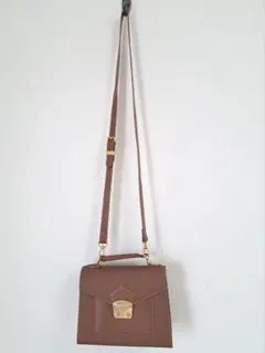 marie claire マリクレール 2way レザーショルダーバッグ