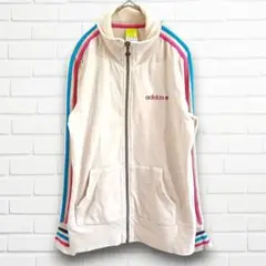 CLUB adidas y2k スタジャン スカジャン ロゴ刺繍 ベージュ Club adidas スタジャン Sサイズ - メルカリ