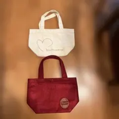 TULLY'S COFFEE トートバッグ2点セット