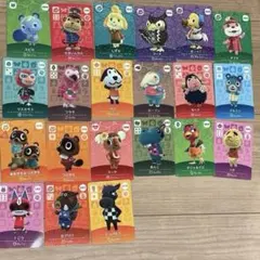 【amiibo】あつ森　カードセット 21枚　スピカ含