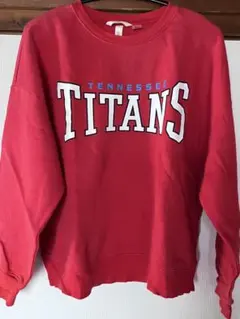 H&M NFL TENNESSEE TITANS スウェット レッド