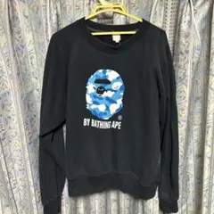 最終値下げ　A Bathing Ape カモフラージュスウェット サイズM