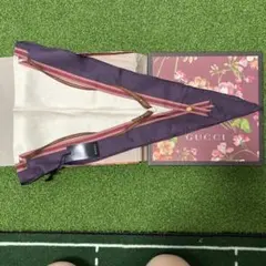 GUCCI ファーマフラー スエードレザー ゴールドボタン - メルカリ