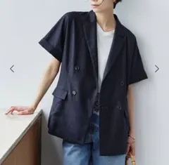 新品未使用 green label relaxing 半袖ジャケットのサムネイル