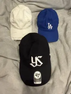 47 ベースボールキャップ 3点セット