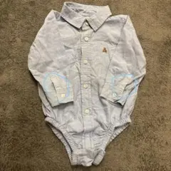 gapシャツロンパース