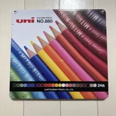 三菱色鉛筆　24色セット