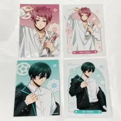 【匿名配送】ブルーロック 糸師凛 糸師冴 モーニングルーティン ブロマイド 4点