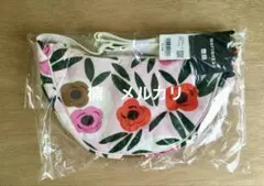 ユニクロ マリメッコ ラウンドミニショルダーバッグ 花柄 ピンク①