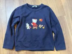 familiar トレーナー ネイビー 120cmのサムネイル