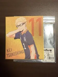ハイキュー‼︎展　ゴミ捨て場の決戦　トレーディングミニ色紙　月島蛍